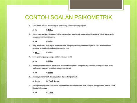 Contoh Soalan Ujian Psikometrik Kpdnhep Image