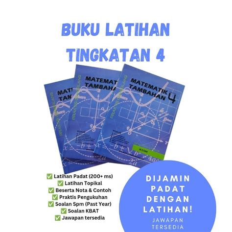 Praktis Cemerlang Matematik Tambahan Tingkatan 4 Jawapan Image