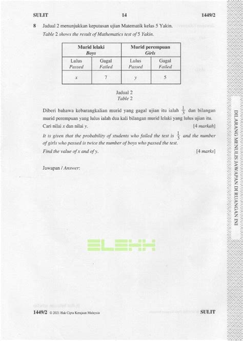 Soalan Matematik Spm Kertas 2 Image